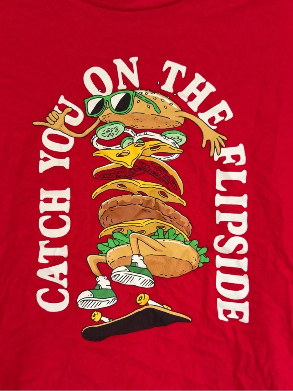 Lot of 2 Old Navy graphic print boys short sleeve shirts‎ XL 14-16 tacos reptile